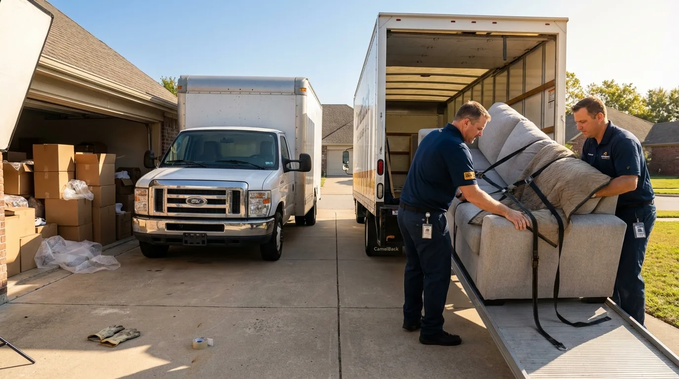 DIY truck vs professional crew comparison in Tishomingo